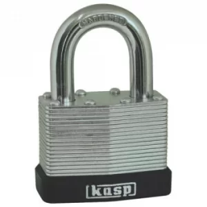 Image of Kasp 130 Series Laminated Steel Padlock 50mm Standard