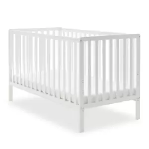 image of OBaby Bantam Cot Bed - White