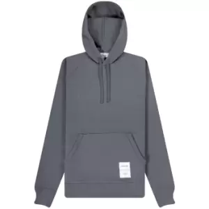 image of Norse Projects Kristian' Tab Series Hoodie Magnet Grey