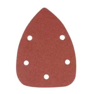 Image of Silverline Hook & Loop Detail Sander Sheets 140mm 10pk 80 Grit 457035