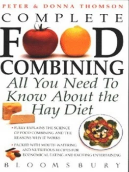 Image of Food Combining by Peter Thomson and Donna Thomson Book