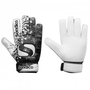 image of Sondico Match Goalkeeper Gloves - Black/White