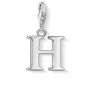 Image of THOMAS SABO Silver Letter H Charm 0182-001-12