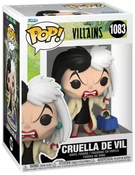 image of Disney Villains Cruella de Vil Vinyl Figur 1083 Funko Pop! multicolor