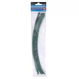 image of 10 Piece 300MM (12") 1/8" Green Heat Shrink Tubing