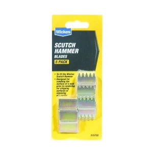 image of Wickes Blades for Scutch Hammer - Pack of 5