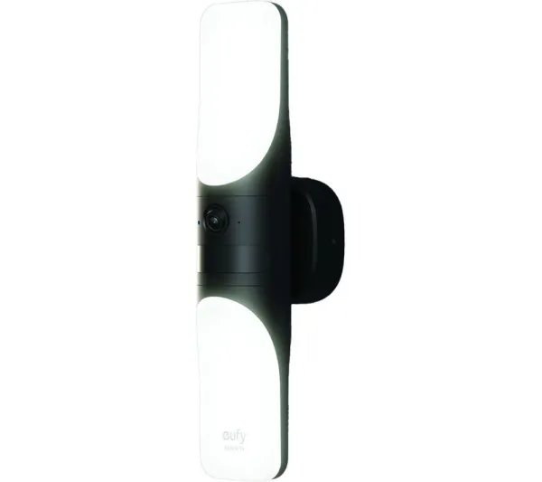 Image of EUFY S100 2K WiFi Security Wall Light Camera - 1 Camera, Black