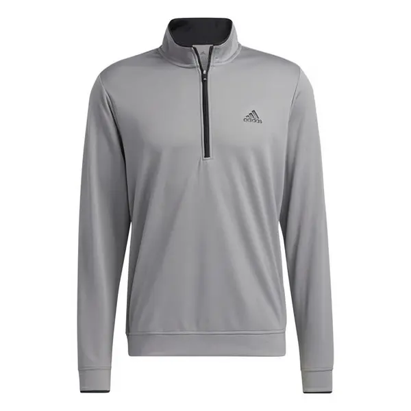 Image of adidas UPF Lightweight Pullover Top Mens Pullovers XS Black 36308841310