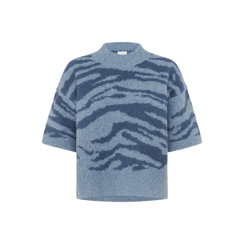 Image of Kaffe Woman sweater KAFFE Sandra Bleu Female L