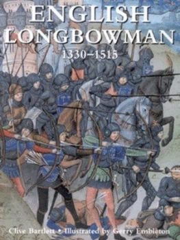 Image of English Longbowman 1330-1515 by Clive Bartlett Paperback
