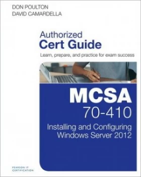 Image of MCSA 70-410 cert guide by Don Poulton