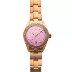 Image of Oris Watch Divers Sixty-Five Cotton Candy Lipstick Pink Bracelet