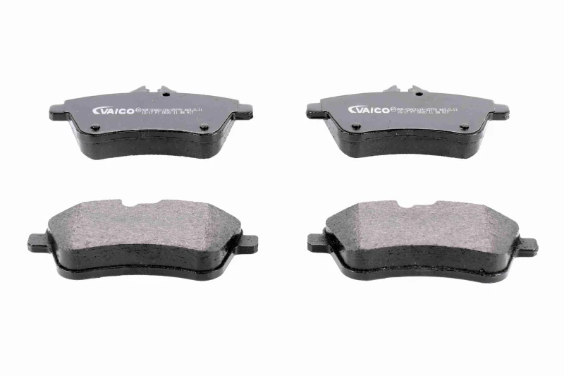 Image of VAICO V30-8187 Brake pad set Front Axle, excl. wear warning contact, with accessories, Q+, original equipment manufacturer quality, with brake caliper