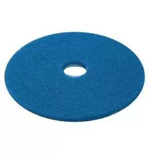 Image of 3M Cleaning Floor Pad 380mm Blue Pack of 5 2ndBU15 CNT01619