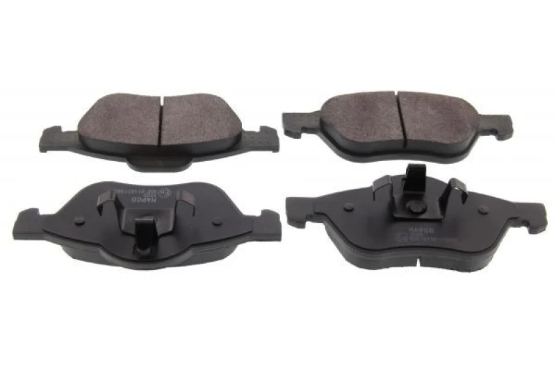 Image of MAPCO 6883 Brake pad set Front Axle, excl. wear warning contact, with anti-squeak plate Brake Pad Set,disc brake (402)