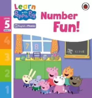 Image of Learn with Peppa Phonics Level 5 Book 9 - Number Fun! by Peppa Pig
