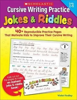Image of Cursive Writing Practice: Jokes & Riddles by Violet Findley
