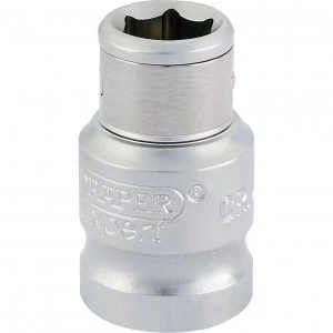 image of Draper 3/8" Square Drive 1/4" Hexagon Screwdriver Bit Holding 3/8"