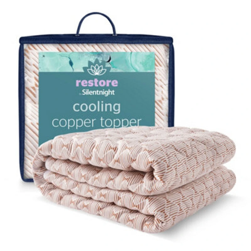 Image of Silentnight Restore Cooling Copper Mattress Topper King