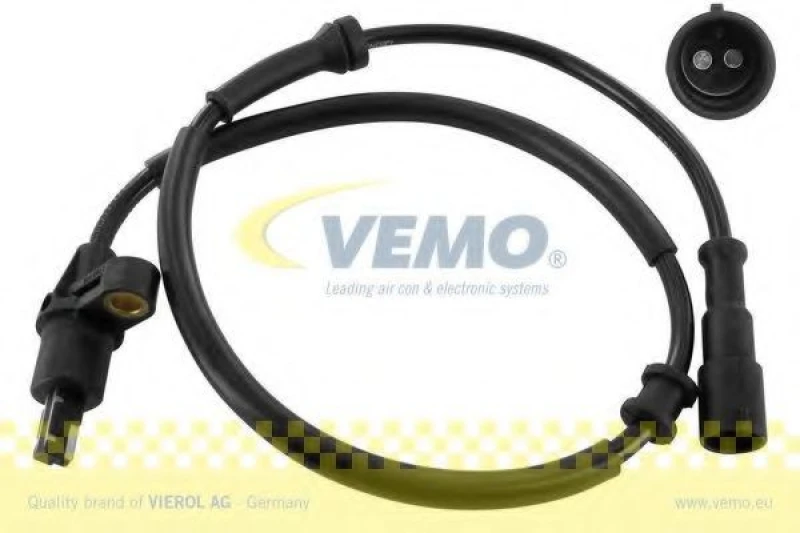 Image of VEMO V46-72-0048 ABS Sensor Rear Axle Left Sensor,wheel speed (412)