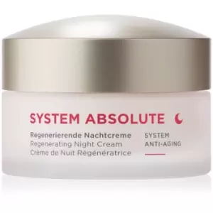 image of ANNEMARIE BRLIND SYSTEM ABSOLUTE Regenerating Night Cream with Anti Ageing Effect 50ml