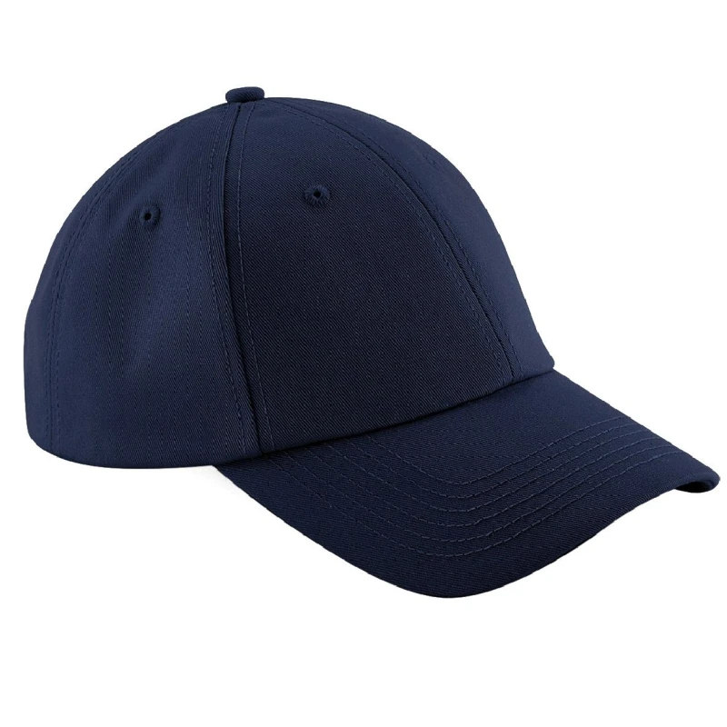 Image of Beechfield Beechfield Men Authentic 6 Panel Baseball Cap in Navy Navy One Size Male 5057520206363