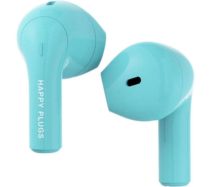 Image of HAPPY PLUGS Joy Wireless Bluetooth Earbuds - Turquoise, Blue 7350116012910
