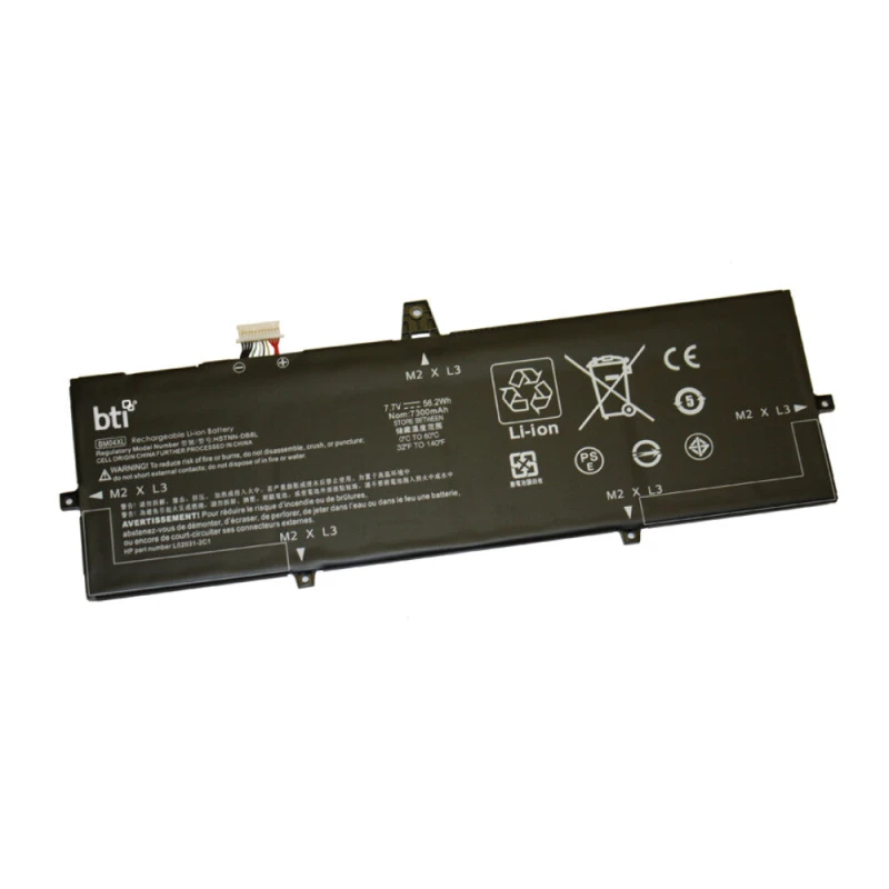 Image of BTI BTI L02478-855 compatible 56.2Wh 4-cell battery for HP Elitebook X360 1030 G3 L02478-855-BTI
