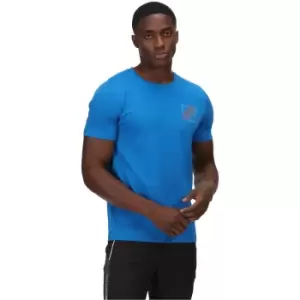 Image of Regatta Mens Breezed II Soft Jersey Short Sleeve T Shirt 3XL- Chest 49-51 (124.5-129.5cm)