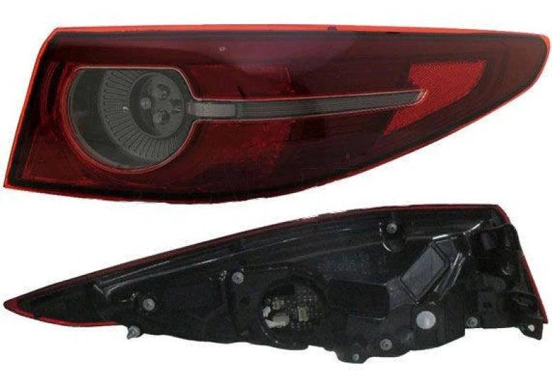 Image of ALKAR 2234652 Rear light Outer section, without bulb holder, Right, LED Combination Rearlight (391)