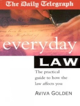 Image of Everyday Law by Aviva Golden Book