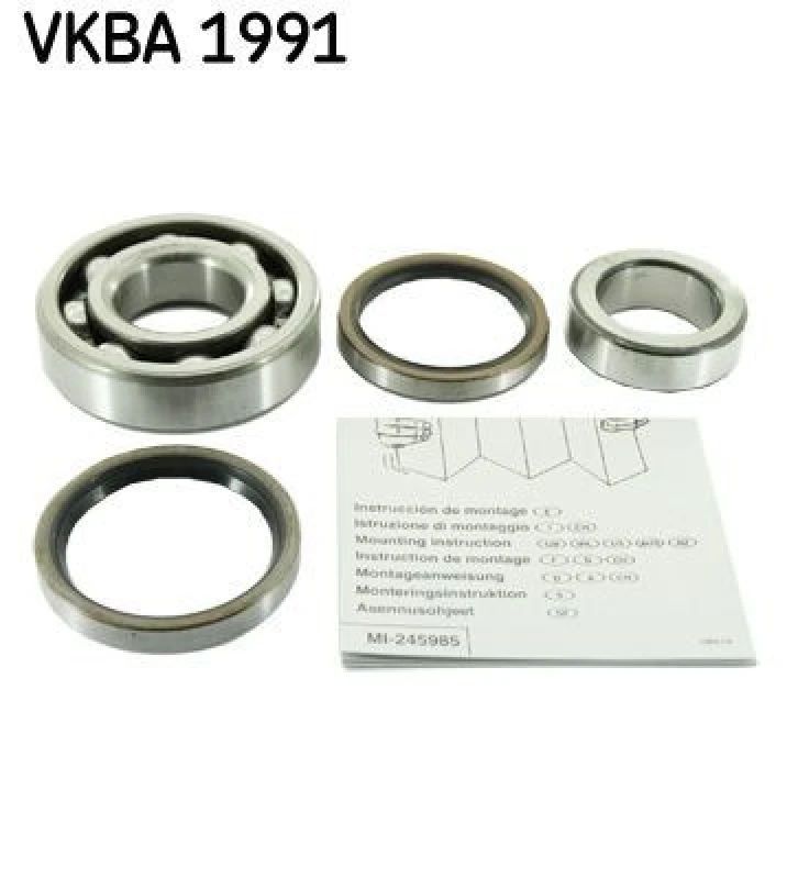 Image of SKF Wheel bearing kit SKF VKBA 1991