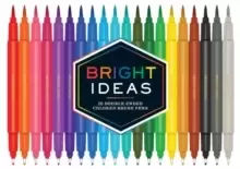 Image of Bright Ideas: 20 Double-Ended Colored Brush Pens