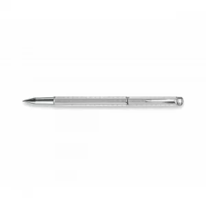 image of Caran d Ache Ecridor Chevron Rollerball Pen, white