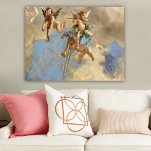 Image of 35351_70100 Multicolor Decorative Canvas Painting