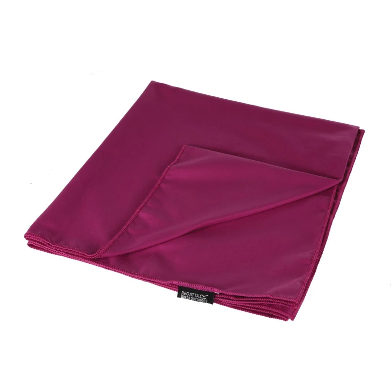 Image of Regatta Mens Polyester Lightweight Microfibre Travel Towel One Size Winberry REG037-3BG-ONE