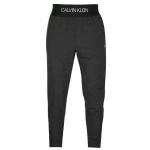 image of Calvin Klein Performance Woven Jogging Pants - 058 Gunmtl/Blck