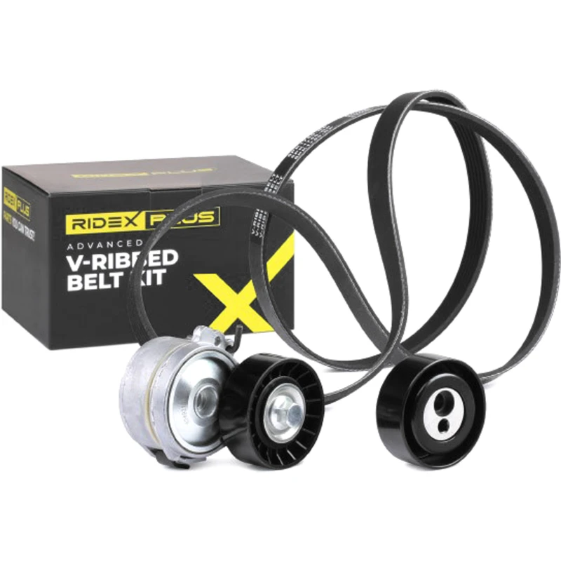 Image of RIDEX PLUS 542R0038P V-ribbed belt set V-Ribbed Belt Set (542)
