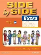 Image of side by side extra 4 student book and etext