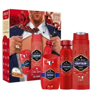 image of Old Spice Captain Gentleman Gift Set 3 Pack