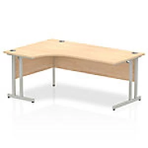 image of Impulse Cantilever 1800 Left Hand Crescent Desk Maple