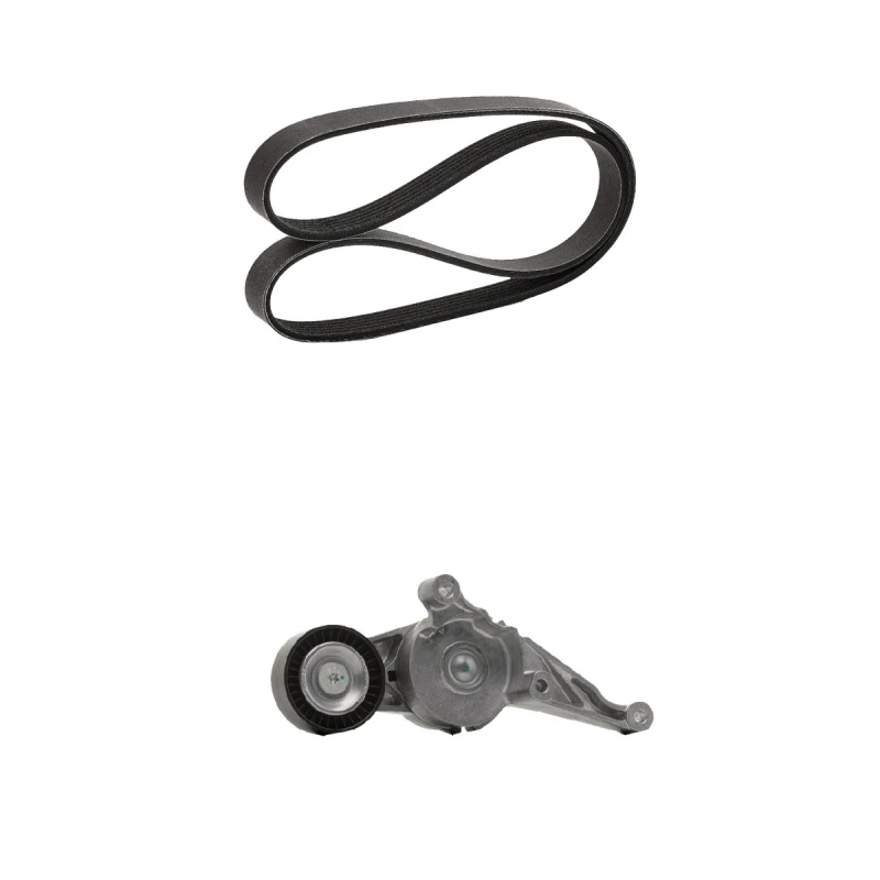 Image of goCORE GCE420063 V-ribbed belt set Check alternator freewheel clutch & replace if necessary V-Ribbed Belt Set (542)