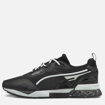 image of Puma Mens Mirage Tech Bubble Trainers - Puma Black/Puma White - UK 8