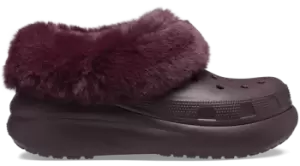 image of Crocs Furever Crush Shoe Shoes Unisex Dark Cherry W6/M5