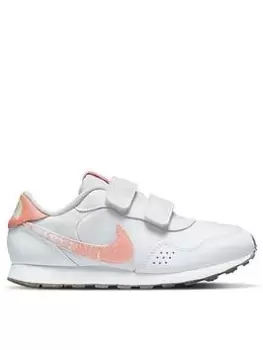 image of Nike Younger Kids MD Valiant SE - White/Pink, Size 11