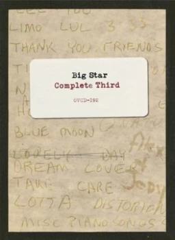 image of Complete Third by Big Star CD Album