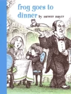 Image of frog goes to dinner