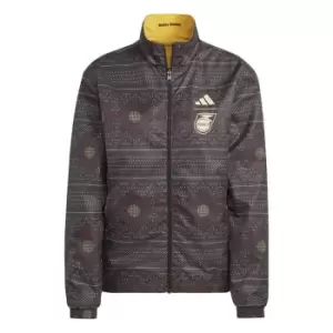 Image of adidas Jamaica Anthem Jacket 2023 Womens - Gold