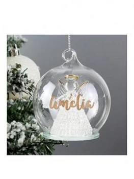 Image of Personalsed Angel LED Bauble