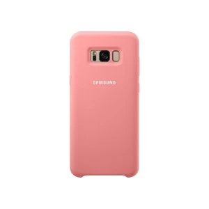 image of Samsung EF-PG955TPEGWW Galaxy S8 Plus Silicone Cover in Pink